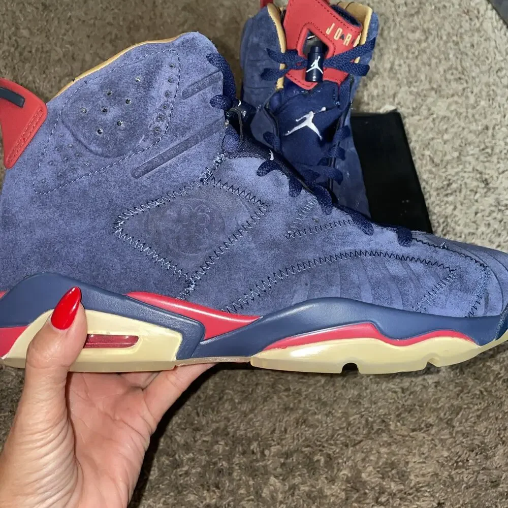 Size 10.5 - Air Jordan 6 DB Doernbecher Navy NIB Rare